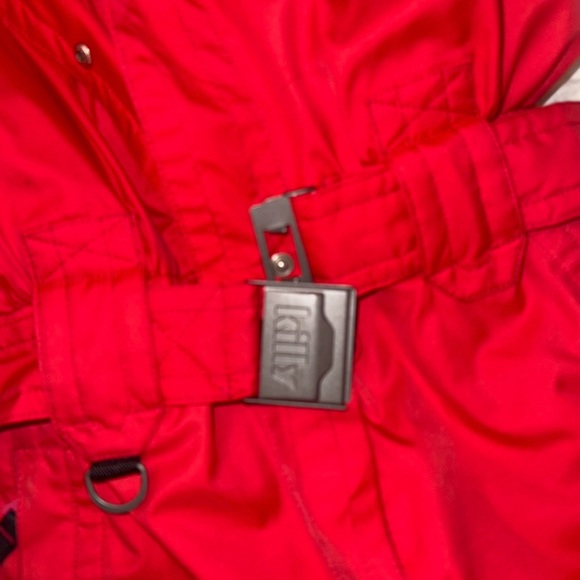 Women’s sz 8 Killy Ski Snowsuit Air & Water A.W.T Retro Red 80s France pristine - Picture 7 of 16